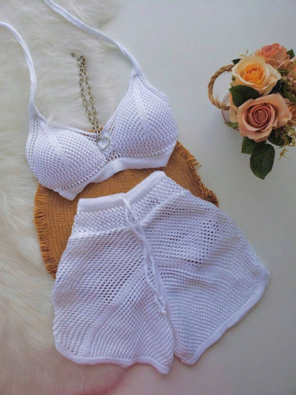 Conjunto Moda Praia Moça Moderna